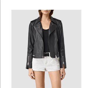 All Saints - Bourne Biker Leather Jacket